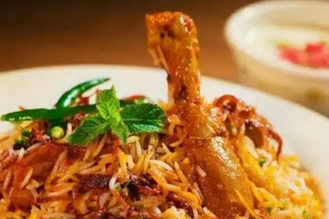 Hyderabadi Chicken Dum Biryani
